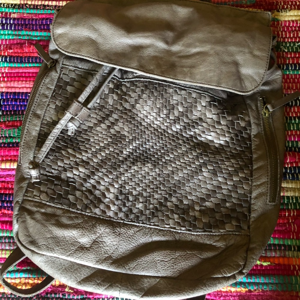 Leather Margot backpack